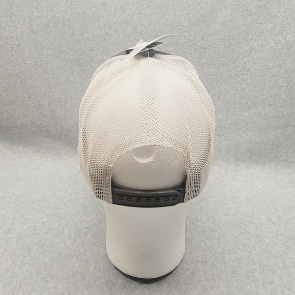 Drake Old School Patch Waterfowl Hunting Adjustable Snapback Mesh Hat Dark Gray - Picture 3 of 7